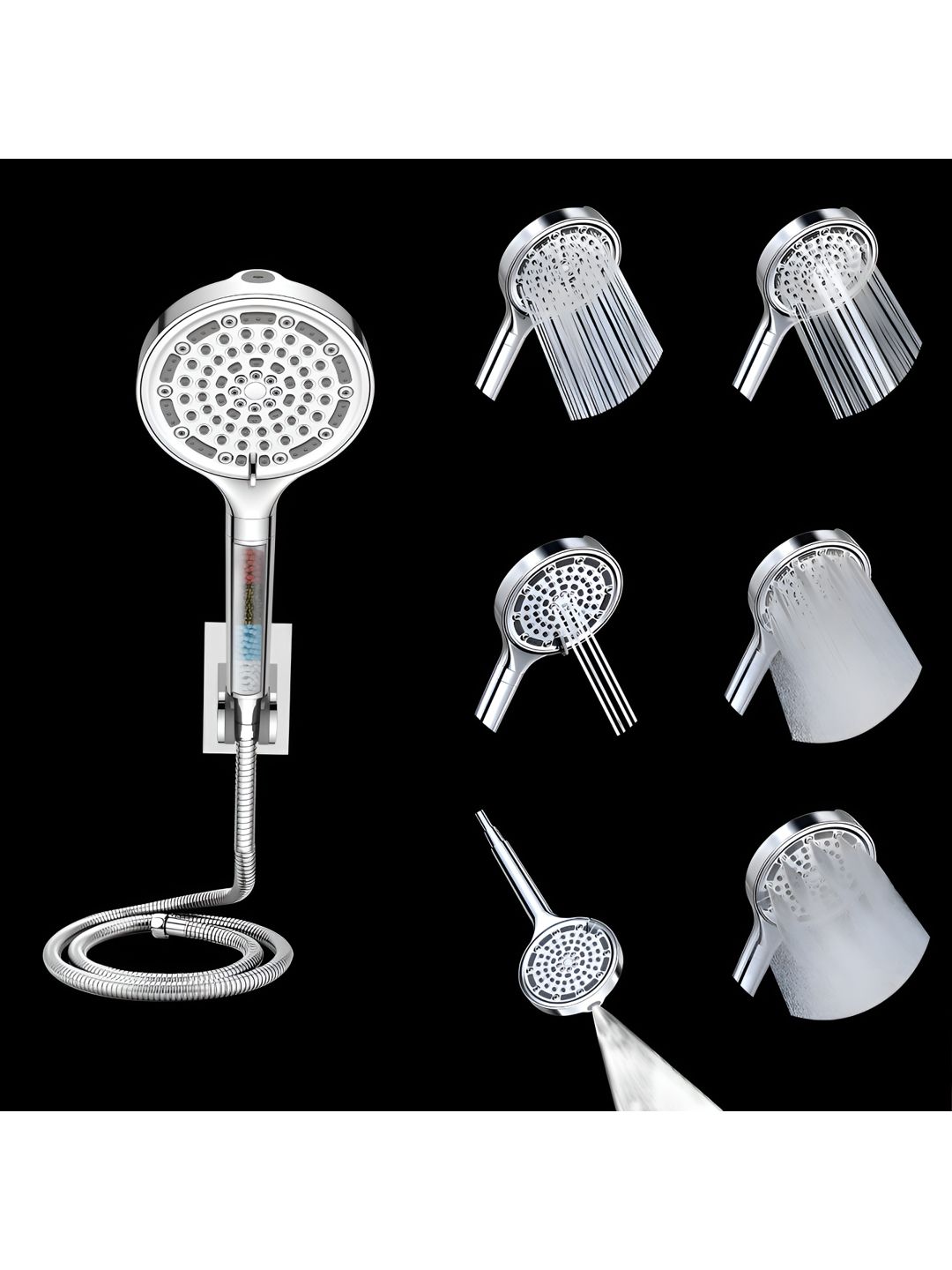 Plantex Silver-Toned Core Hand Shower-picture-25