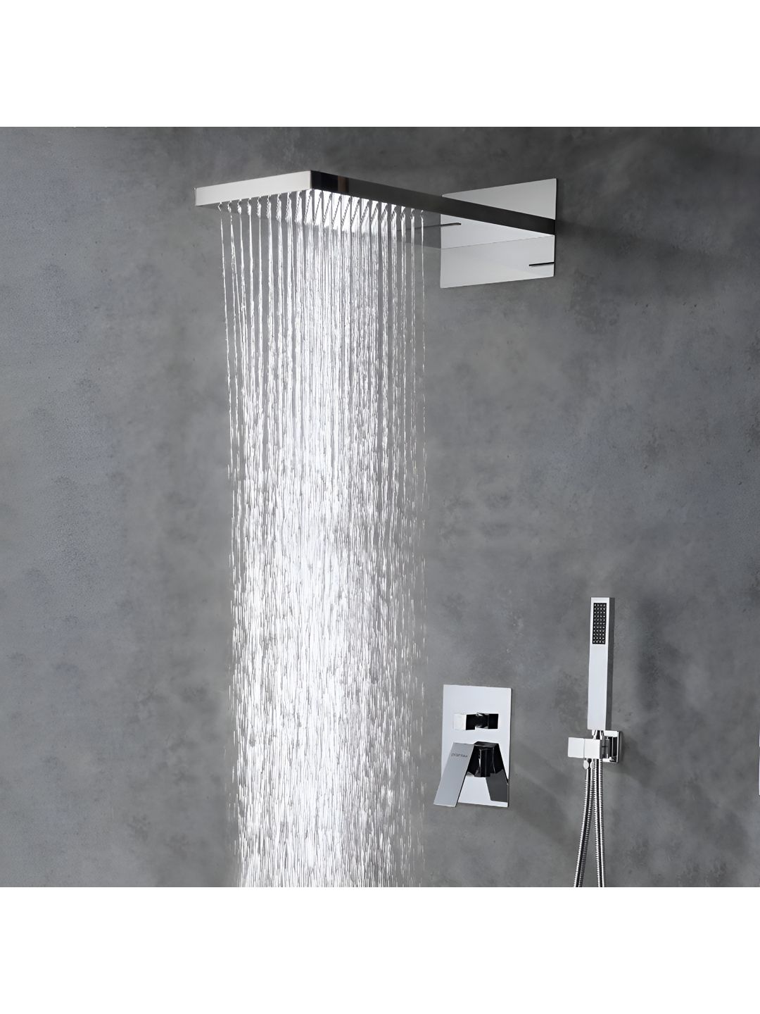 Plantex Silver-Toned Core Shower Panel-picture-29