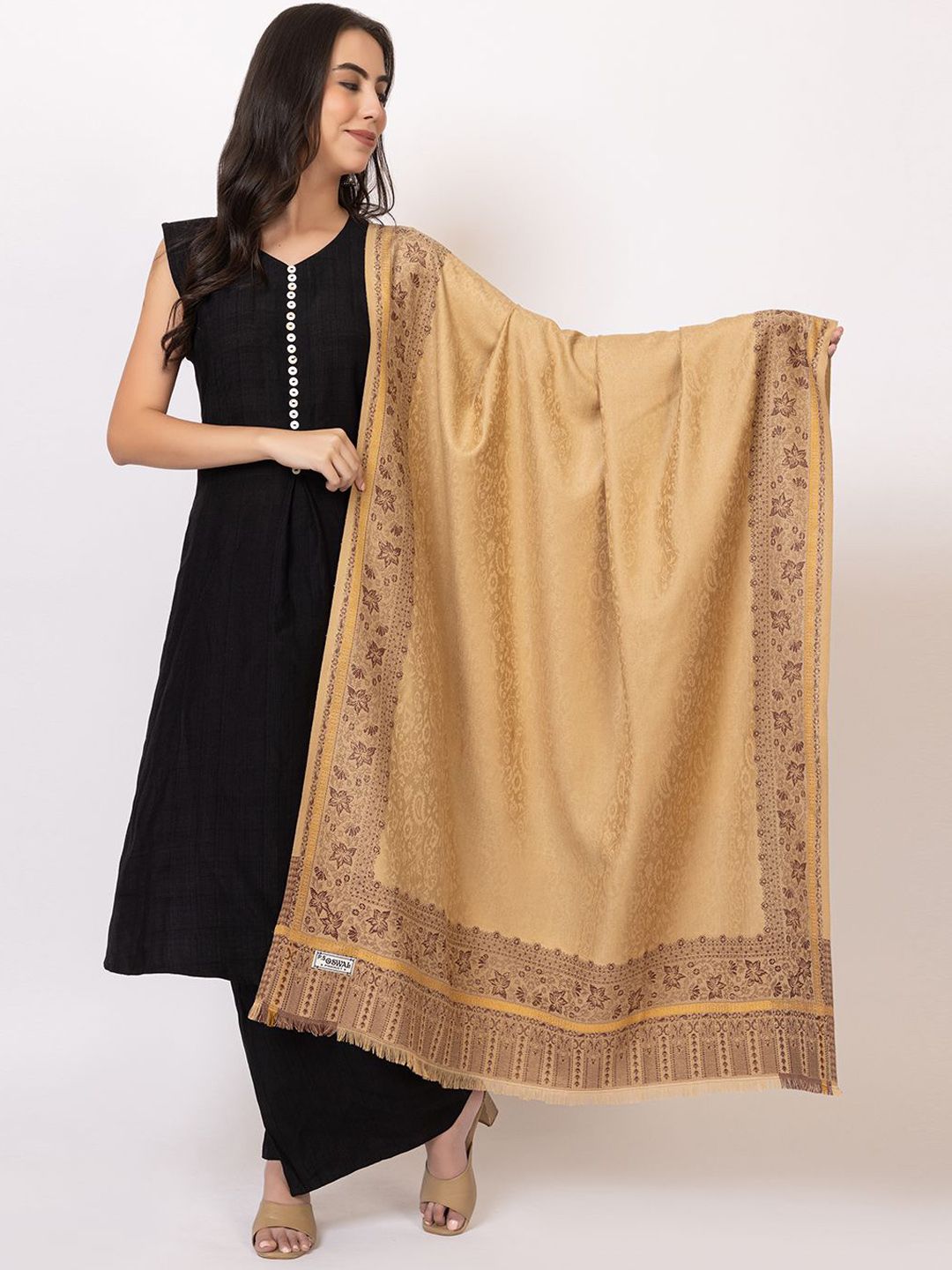 PYRO SPIRIT Paisley Woven Design Shawl-image-28