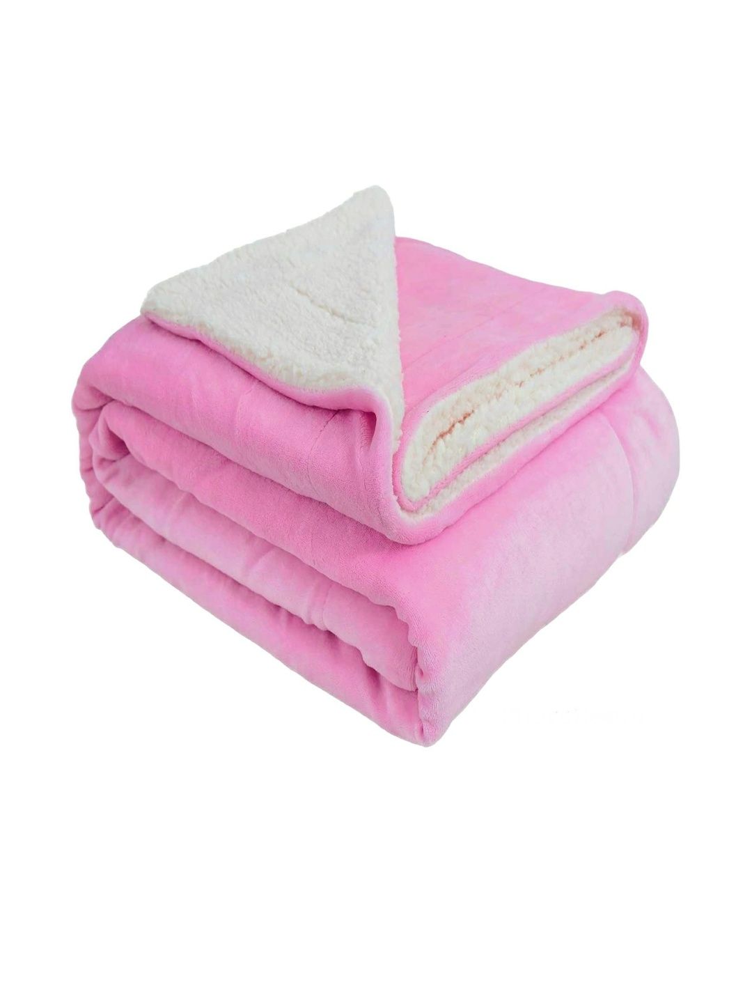 SIDLY PIDLY Pink & White Cartoon Characters Microfiber AC Room 400 GSM Blanket-picture-40