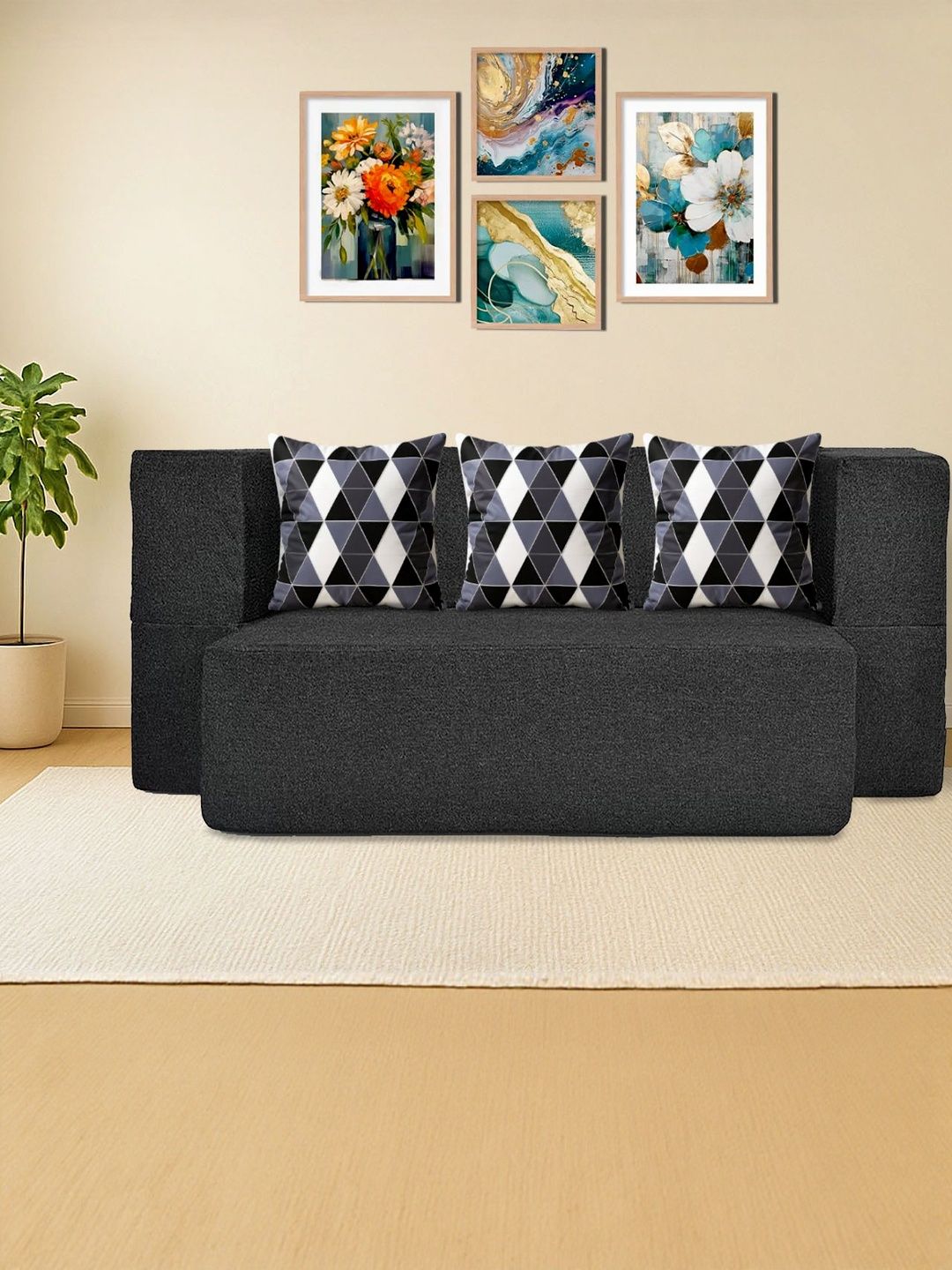 Clex Foldable Sofa Cum Bed