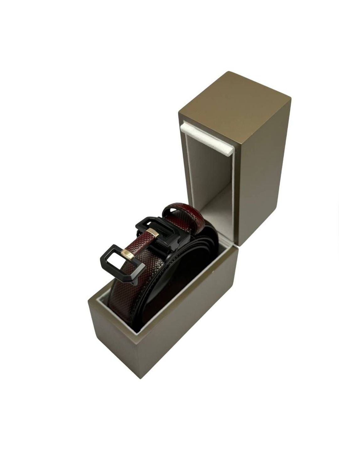 The Tie Hub Men Textured PU Belt-picture-23