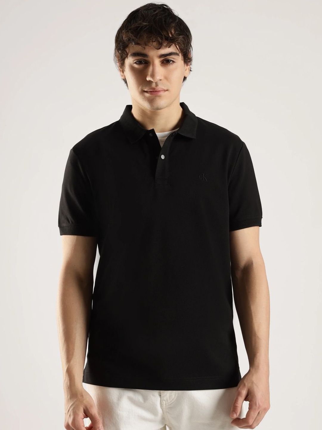 Men's Solid Regular fit Cotton Polo t-Shirt
