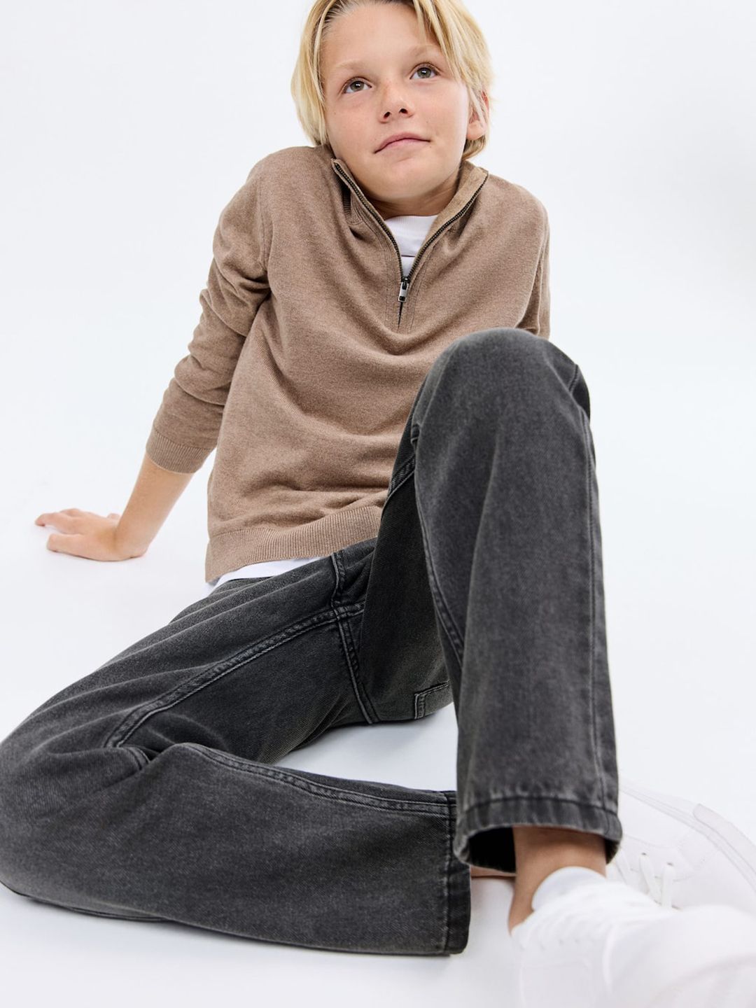 Mango Kids Boys Mid-Rise Straight Fit Jeans-picture-28