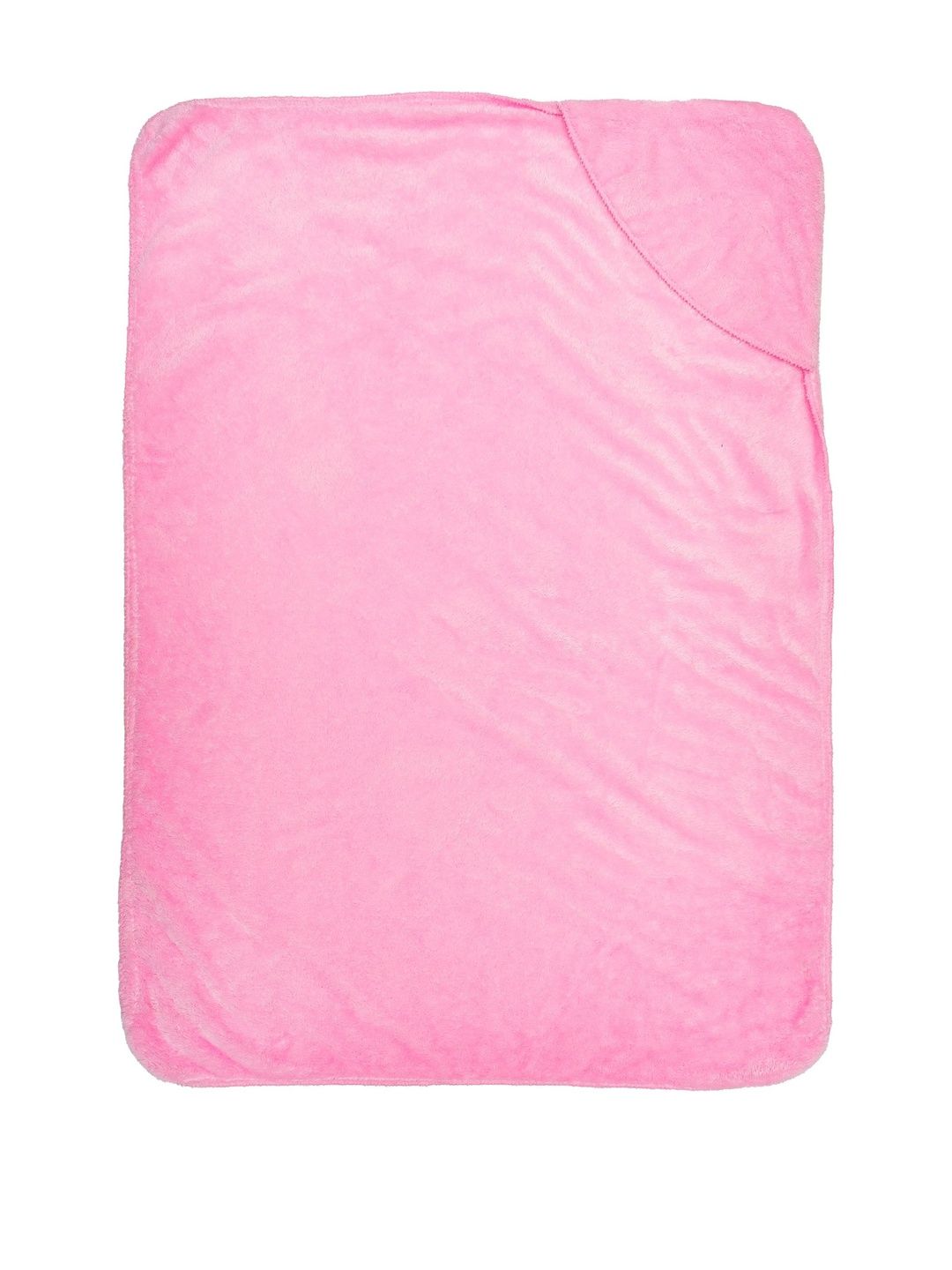 SIDLY PIDLY Kids 210 GSM Pink Cartoon Character Fur Blanket-picture-19