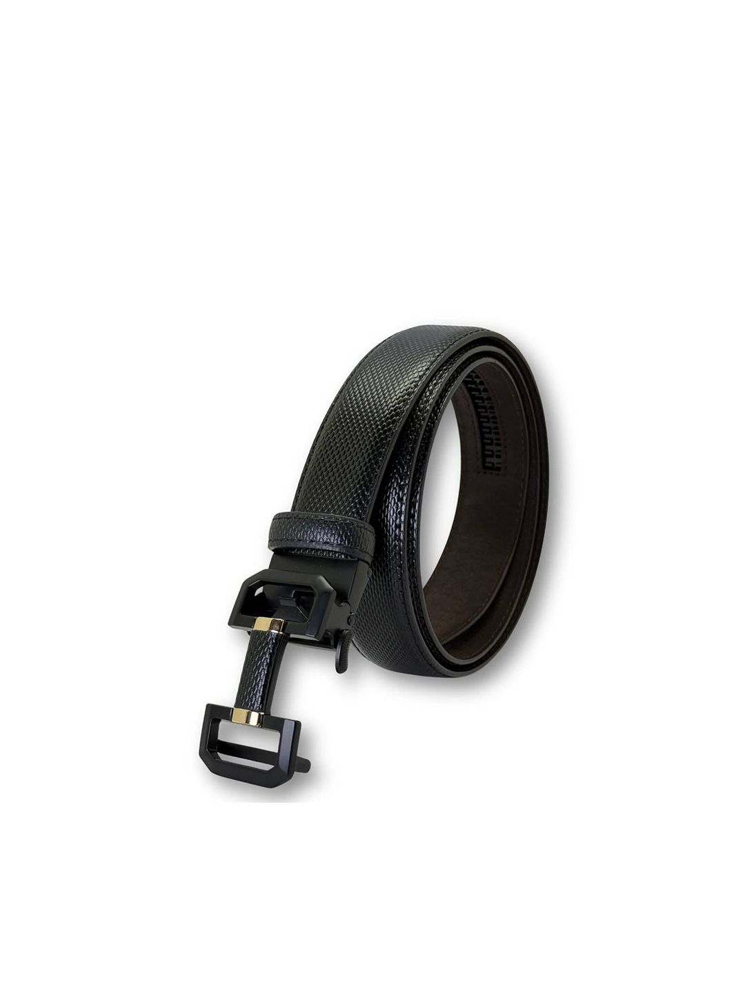 The Tie Hub Men Textured PU Belt-picture-16