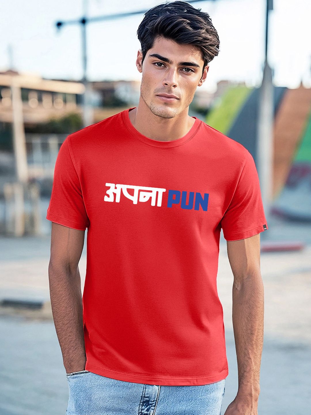 Bewakoof Men Typography Printed Round Neck Cotton T-shirt-picture-20