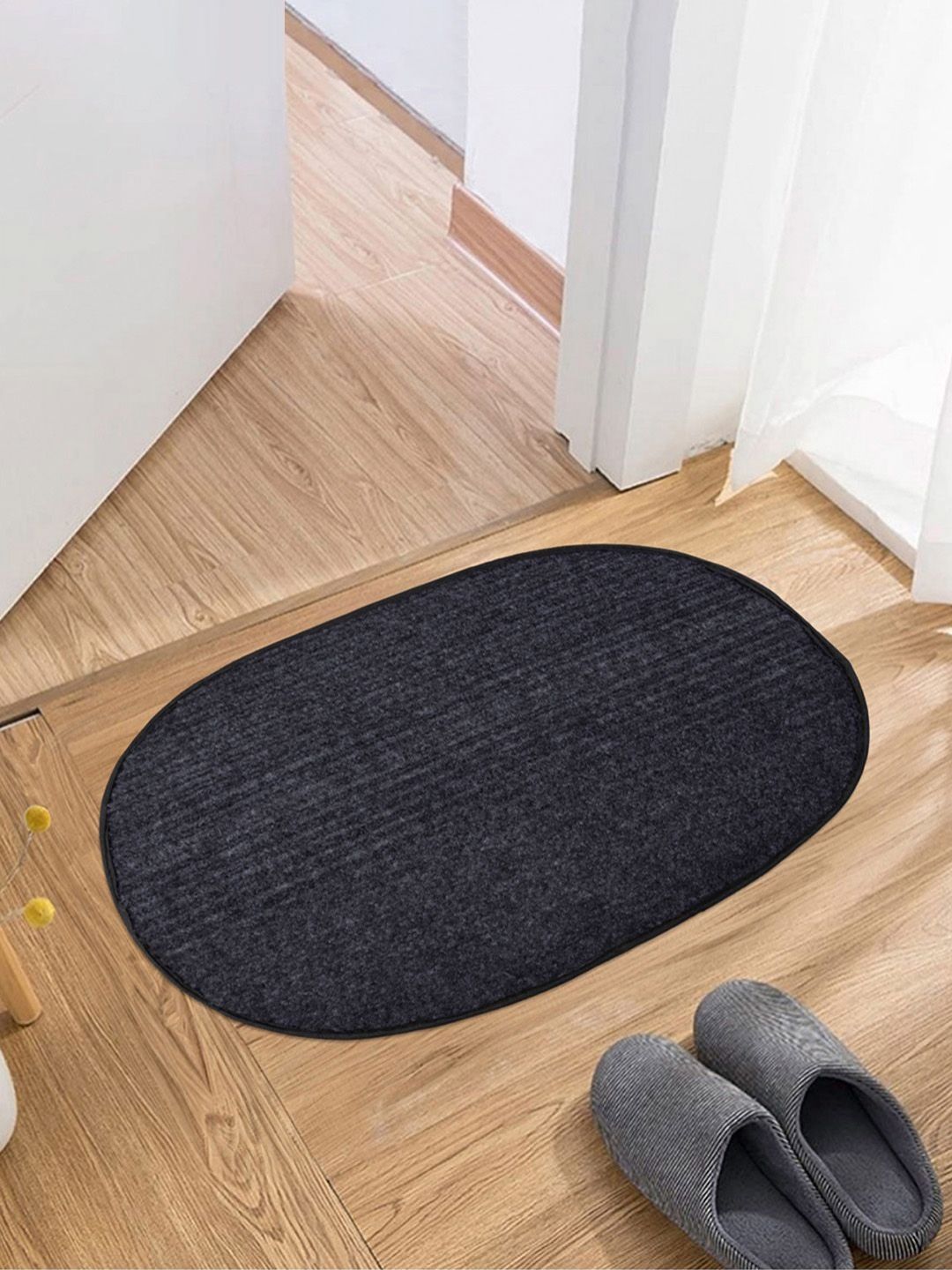 Aura Grey Wool Anti-Skid Doormat-image-31
