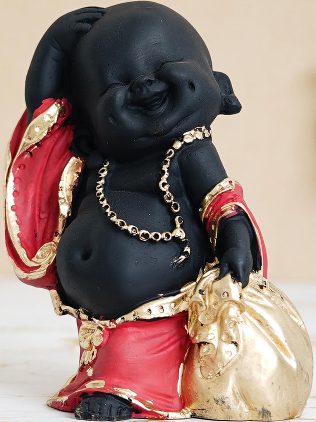 ROYALBOX Laughing Buddha Showpiece-image-10