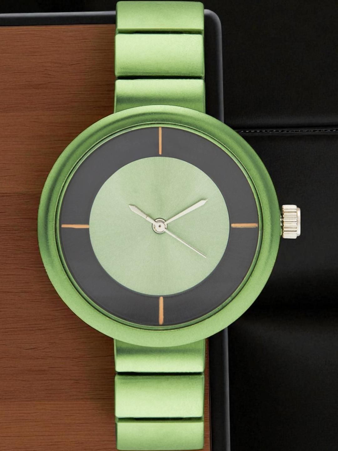 SZN Women Dial & Stainless Steel Straps Analogue Watch Mate greenDLSZNS-picture-20