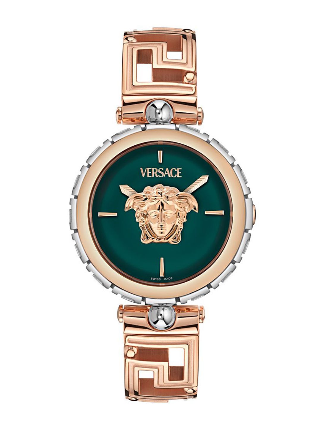 Versace Women Medusa Jewel Stainless Steel Bracelet Style Straps Analogue Watch VE0B00425-picture-15