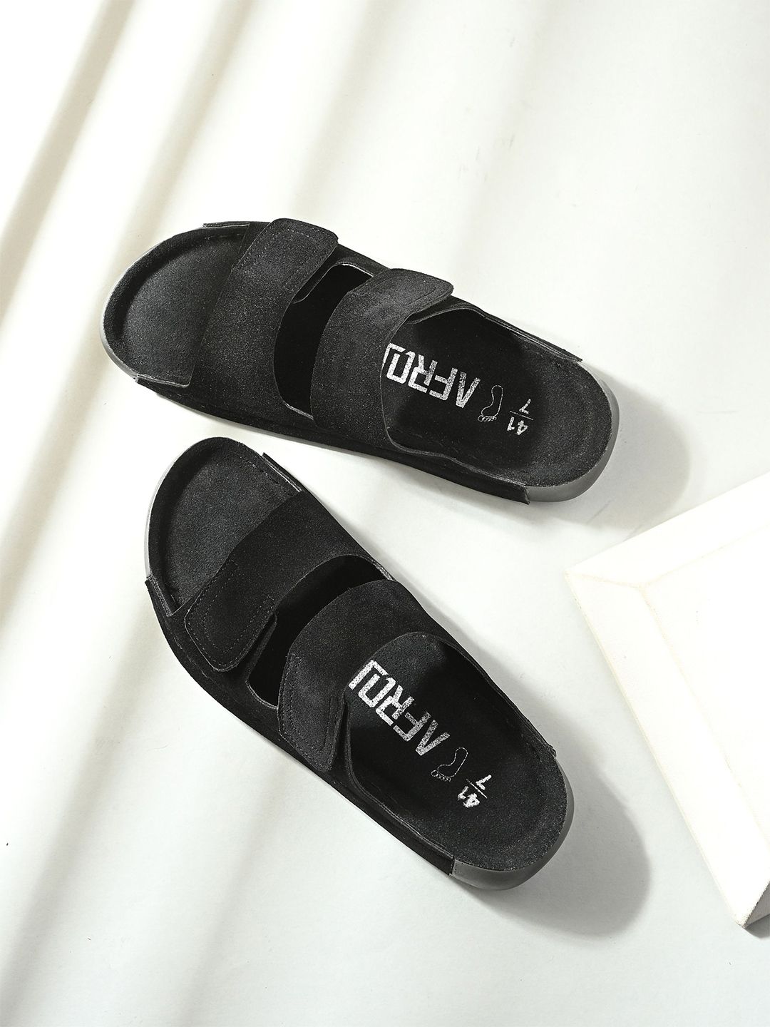 AfroJack Men Solid Casual Sliders Flip Flop-picture-36
