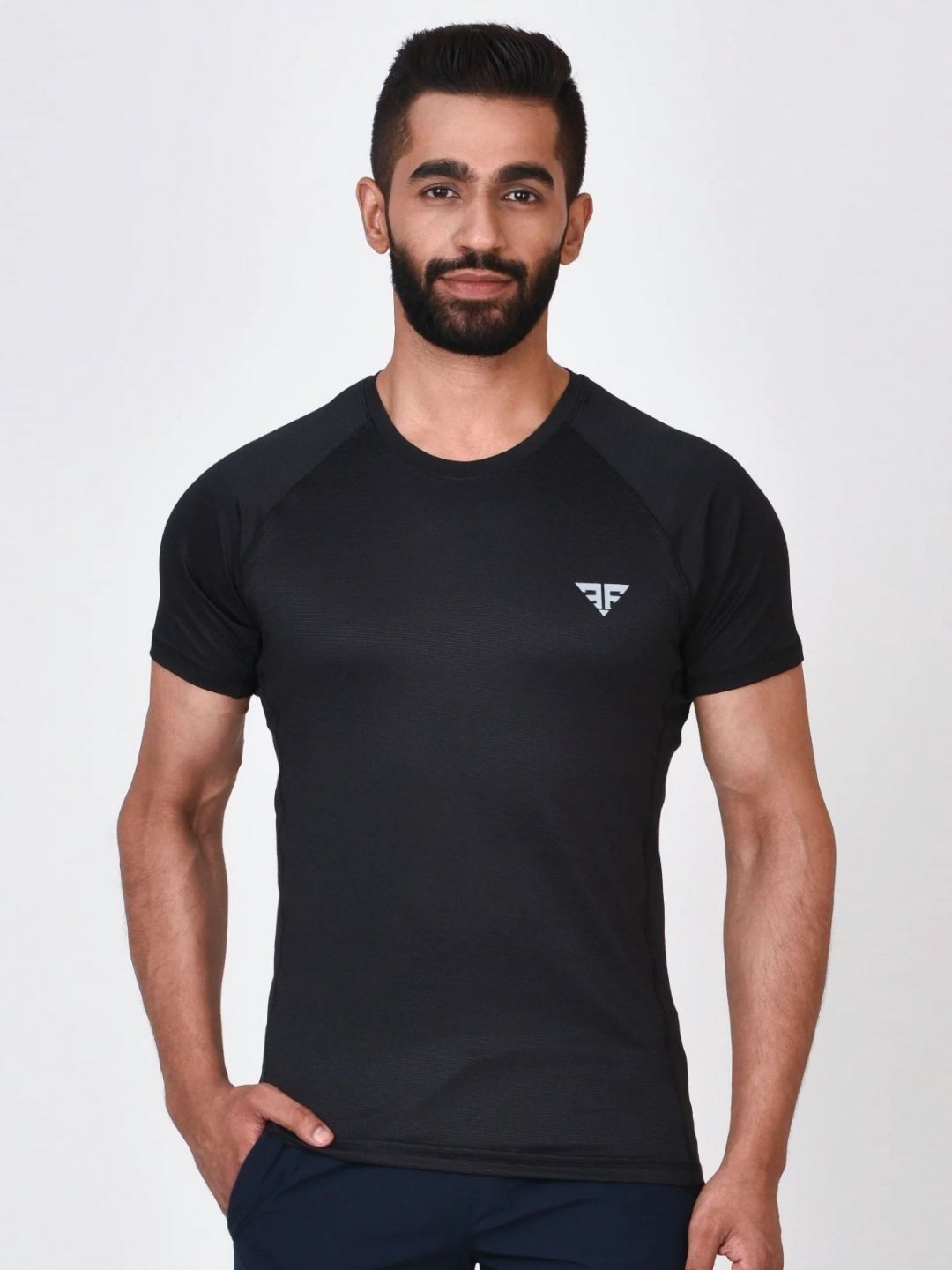 BRUTE FORCE Men Brand Logo Slim Fit T-shirt-picture-26