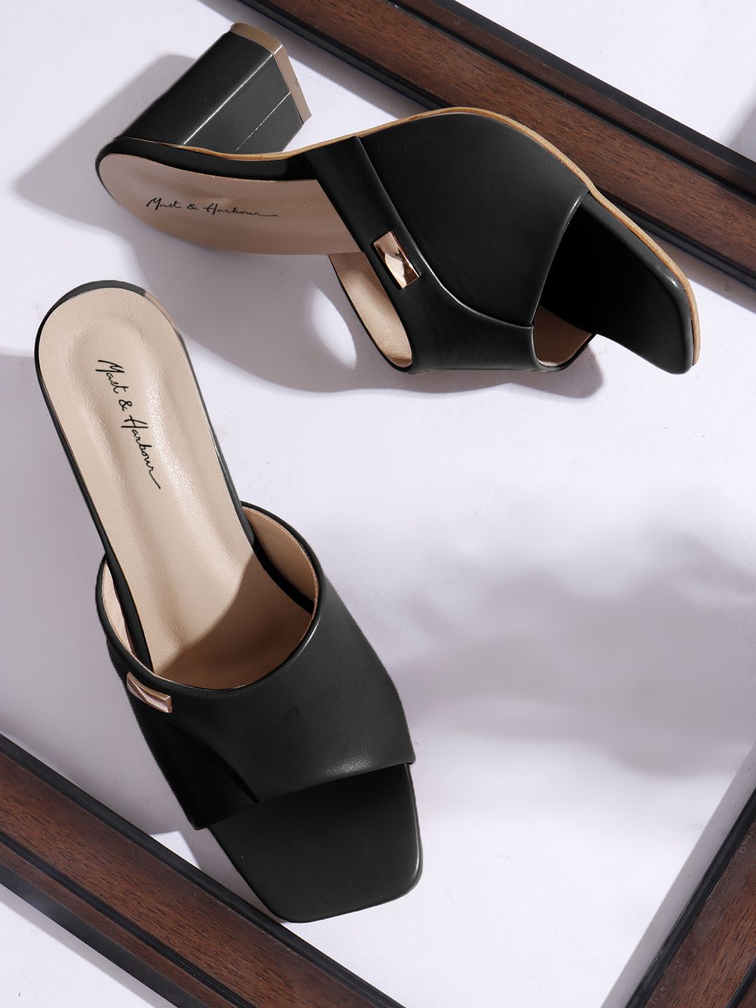 Mast & Harbour Women Block Sandals-picture-36