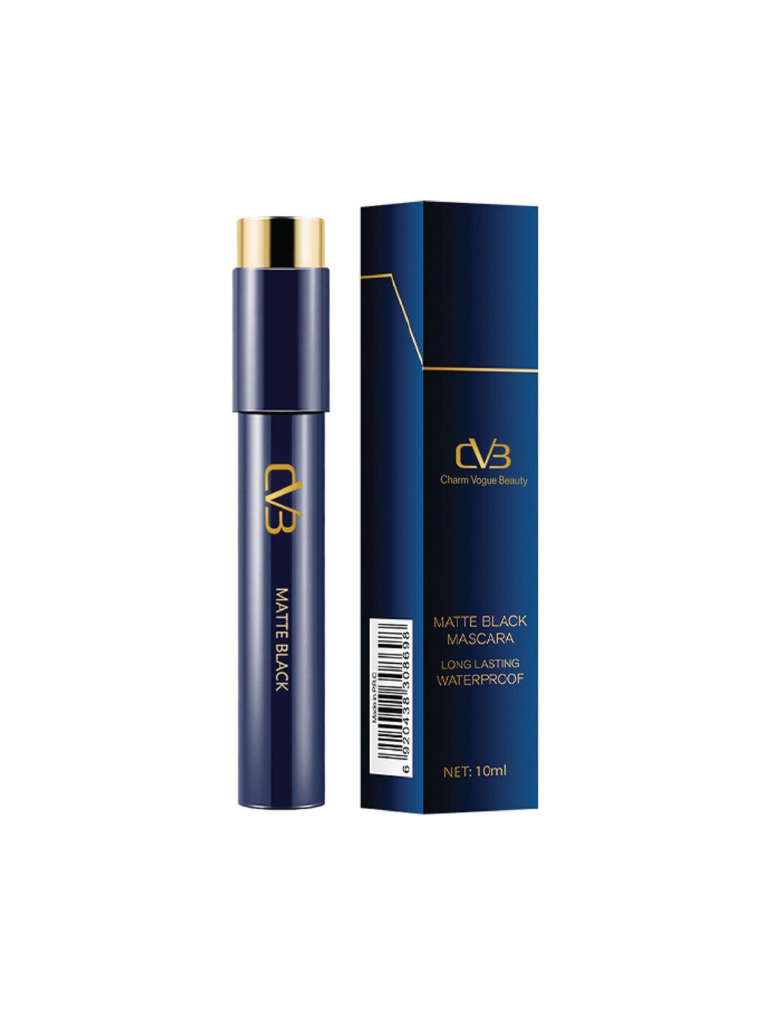CVB Matte Black Waterproof Mascara - 10 ml - Black-picture-16
