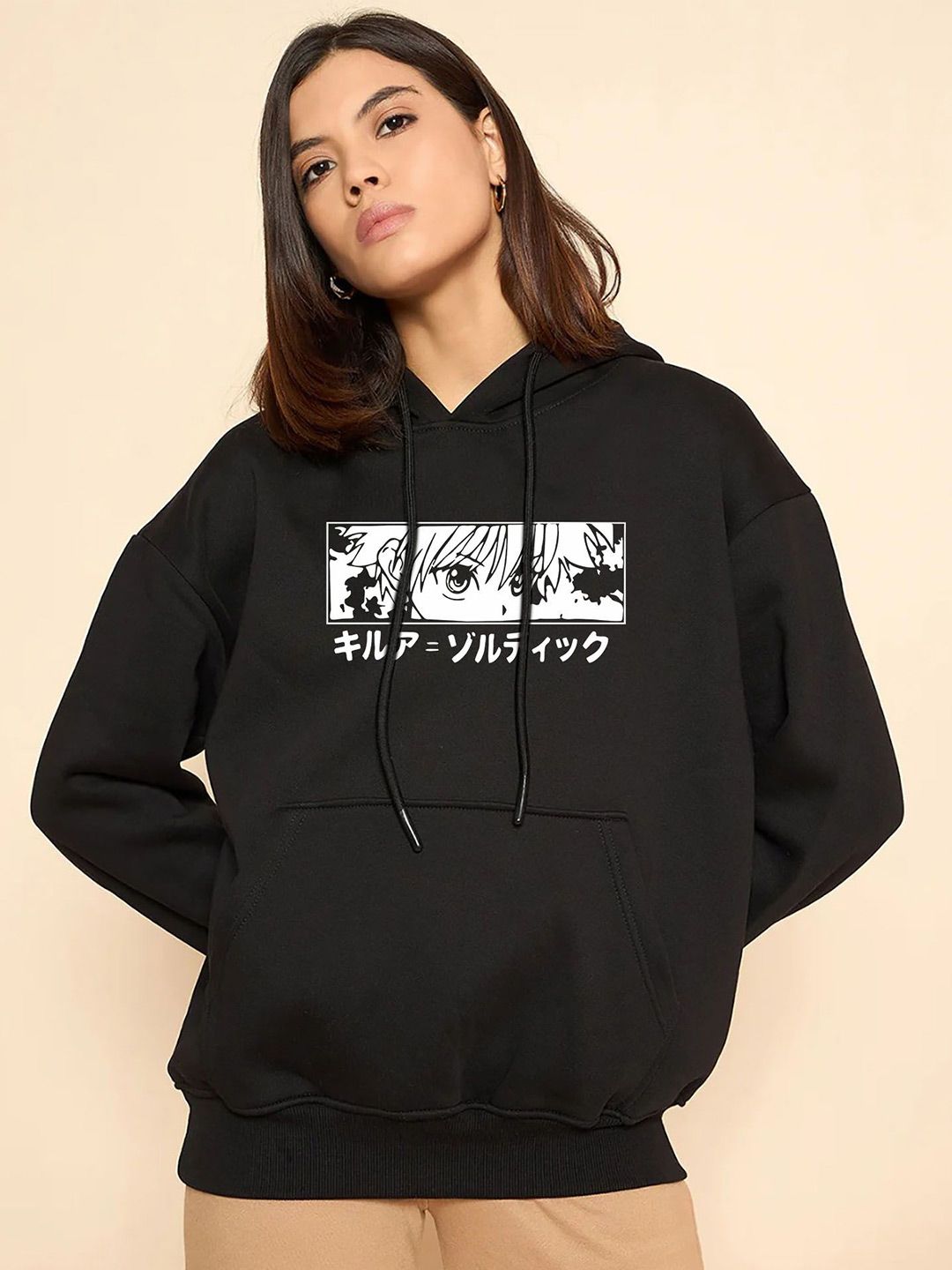 BRIEF CHICKADE Women Comic Printed Hooded Sweatshirt-picture-14