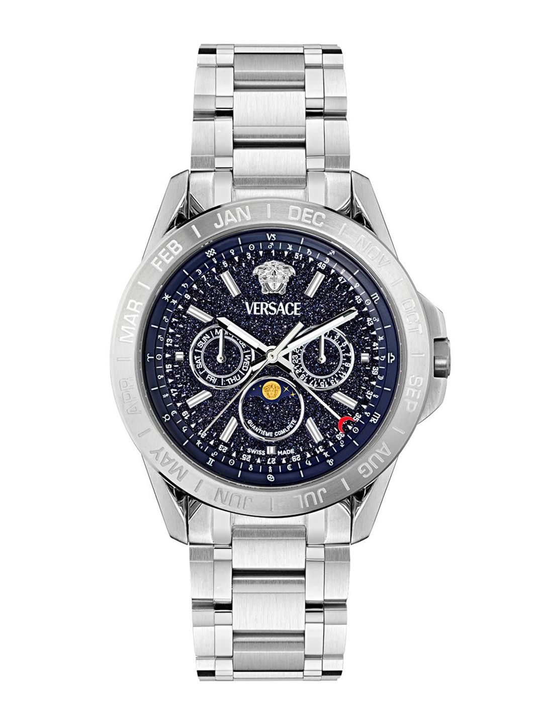 Versace Men Galaxy Moonph.Chr Analogue Multi Function Watch VE0K00125-image-42
