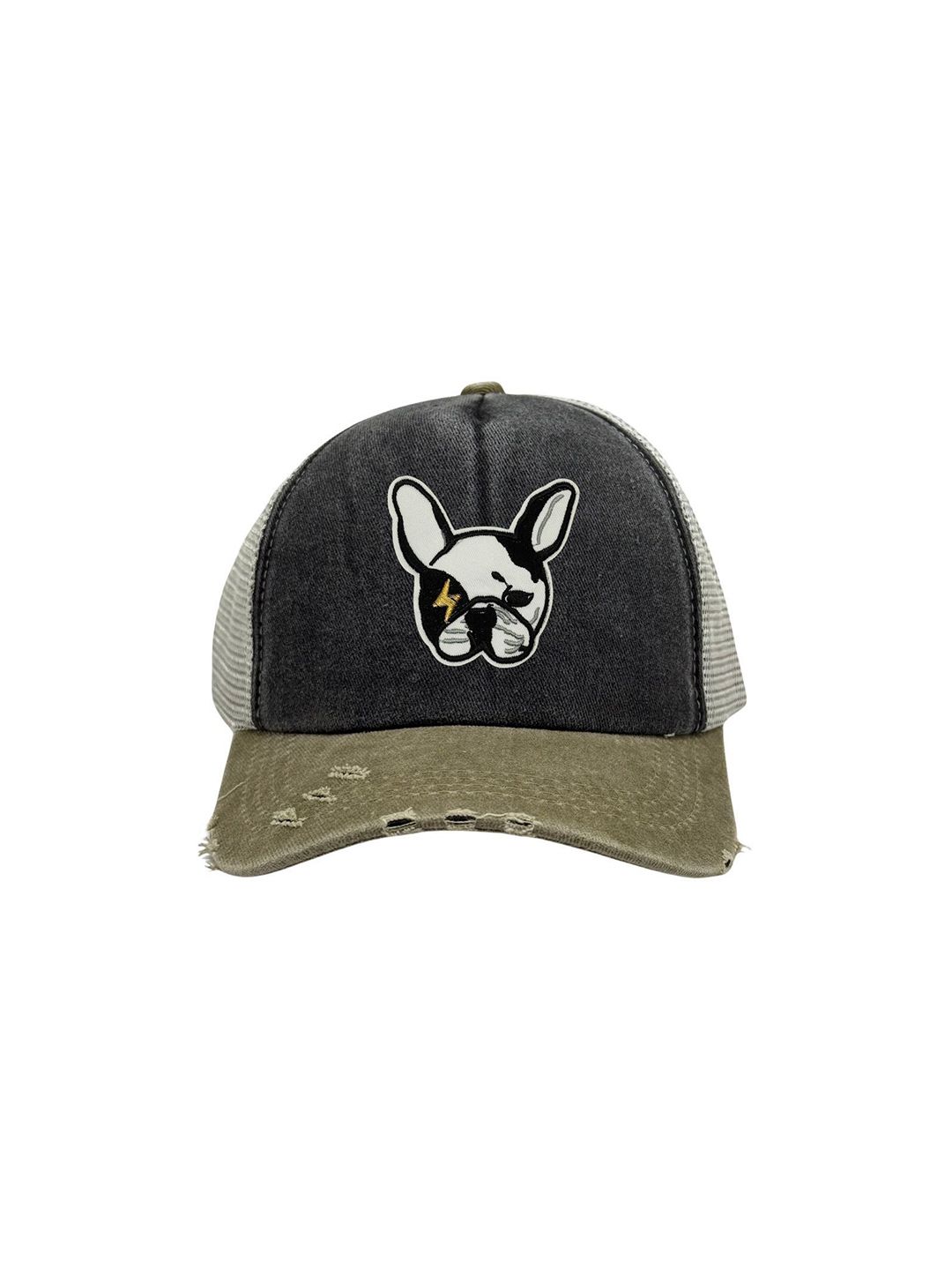 The Tie Hub Unisex Dog Face Logo Embroidered Baseball Cap-picture-27