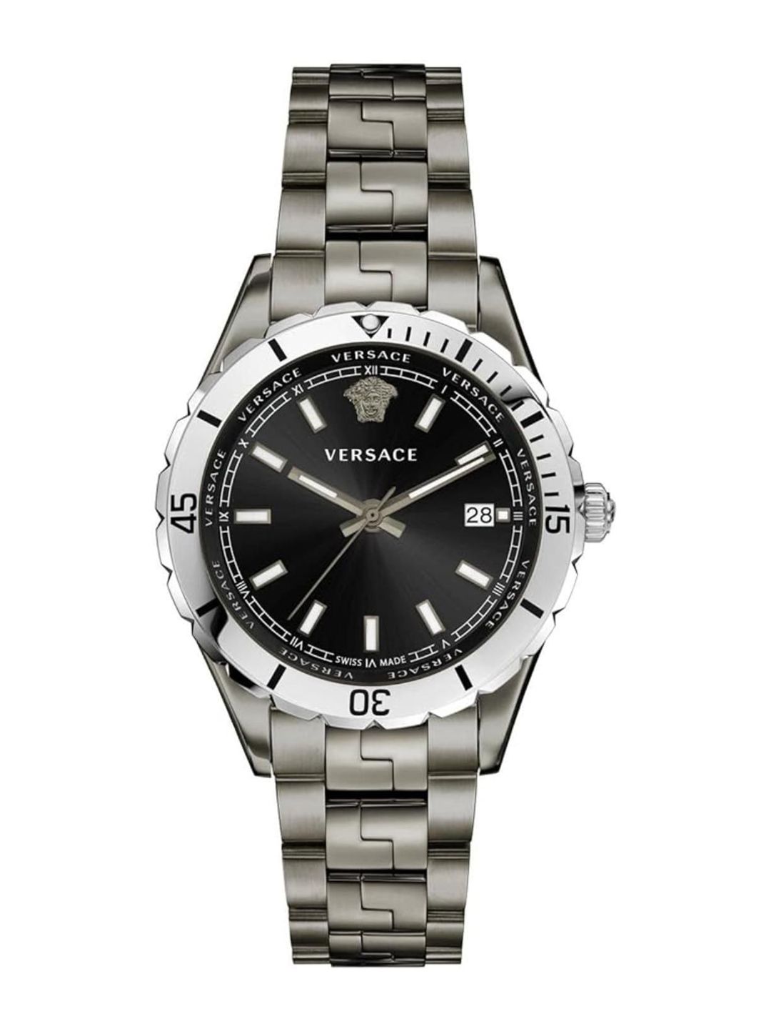 Versace Hellenyium Men Brass Stainless Steel Bracelet Style Analogue Watch VE3A00620-picture-58