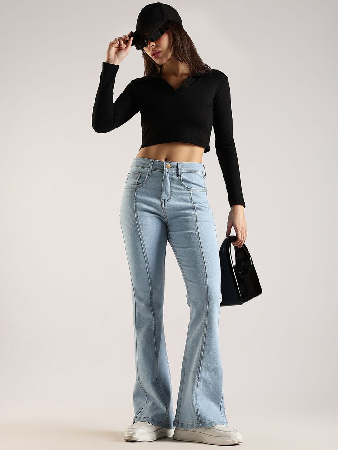 zayla Women Jean Bootcut High-Rise Stretchable Jeans-picture-42