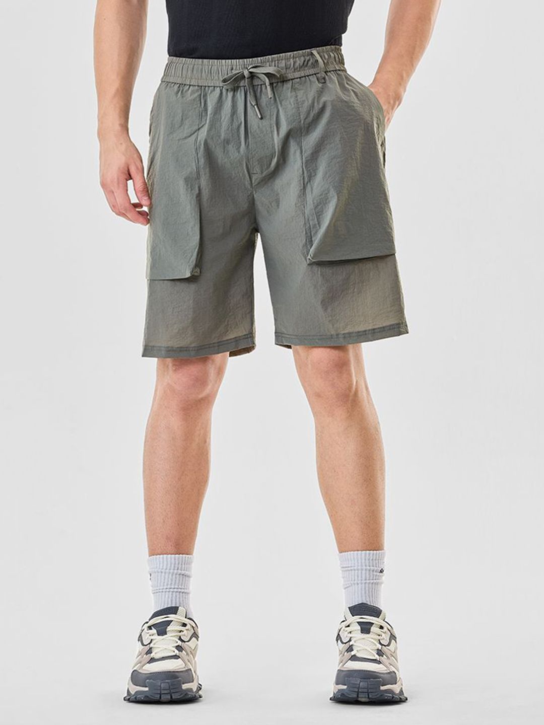 Snitch Men Mid-Rise Regular Fit Sports Shorts-picture-24