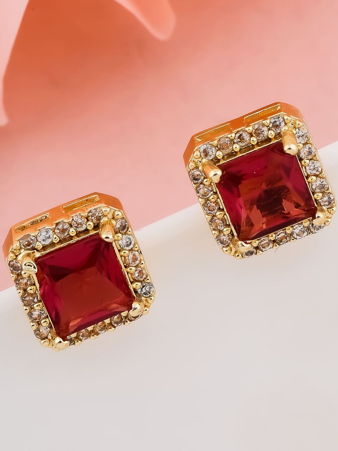 Peprika Women Gold-Plated Brass Studs-picture-24