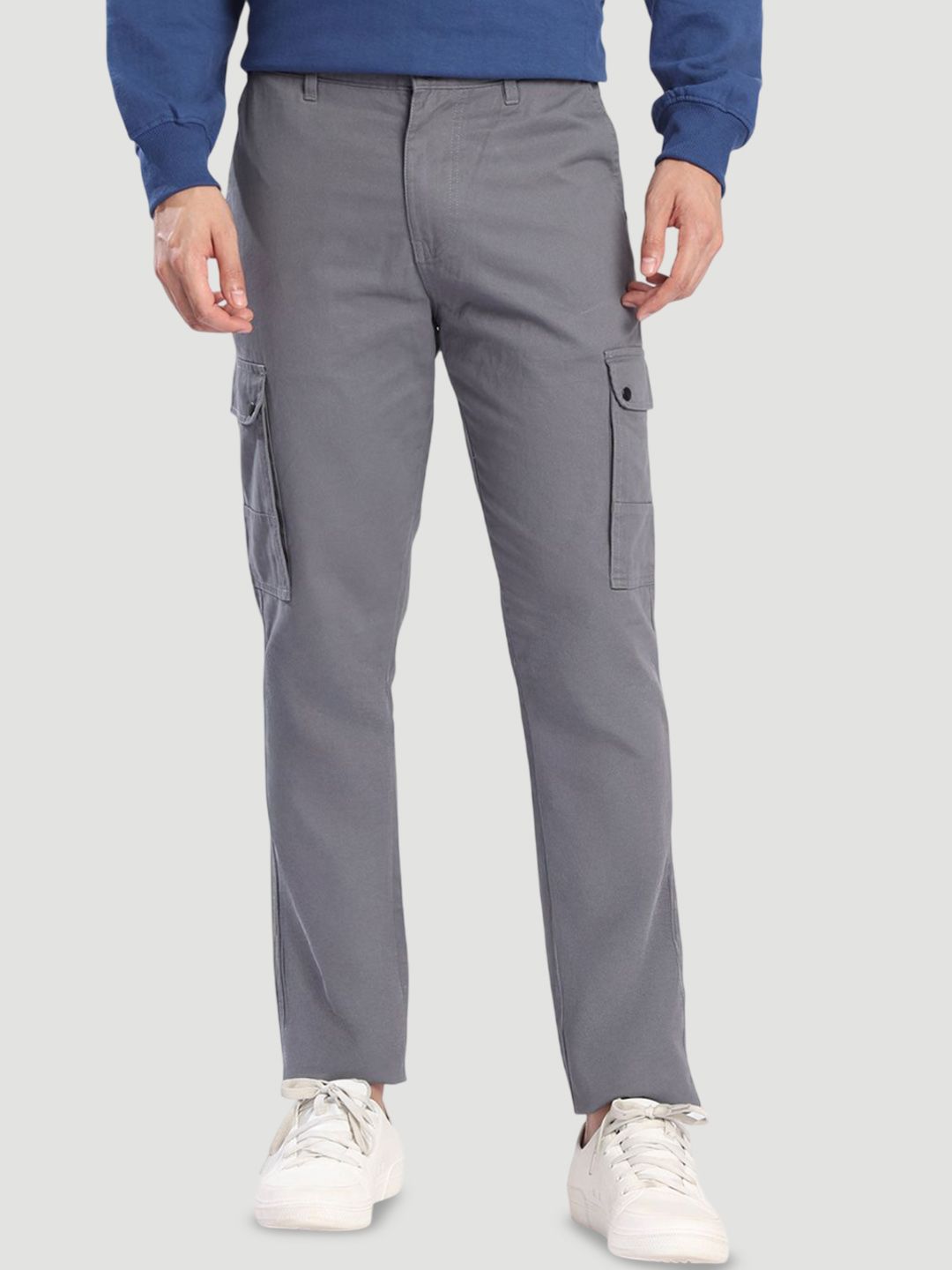 Bene Kleed Men Slim Fit Cargos Trousers-picture-30