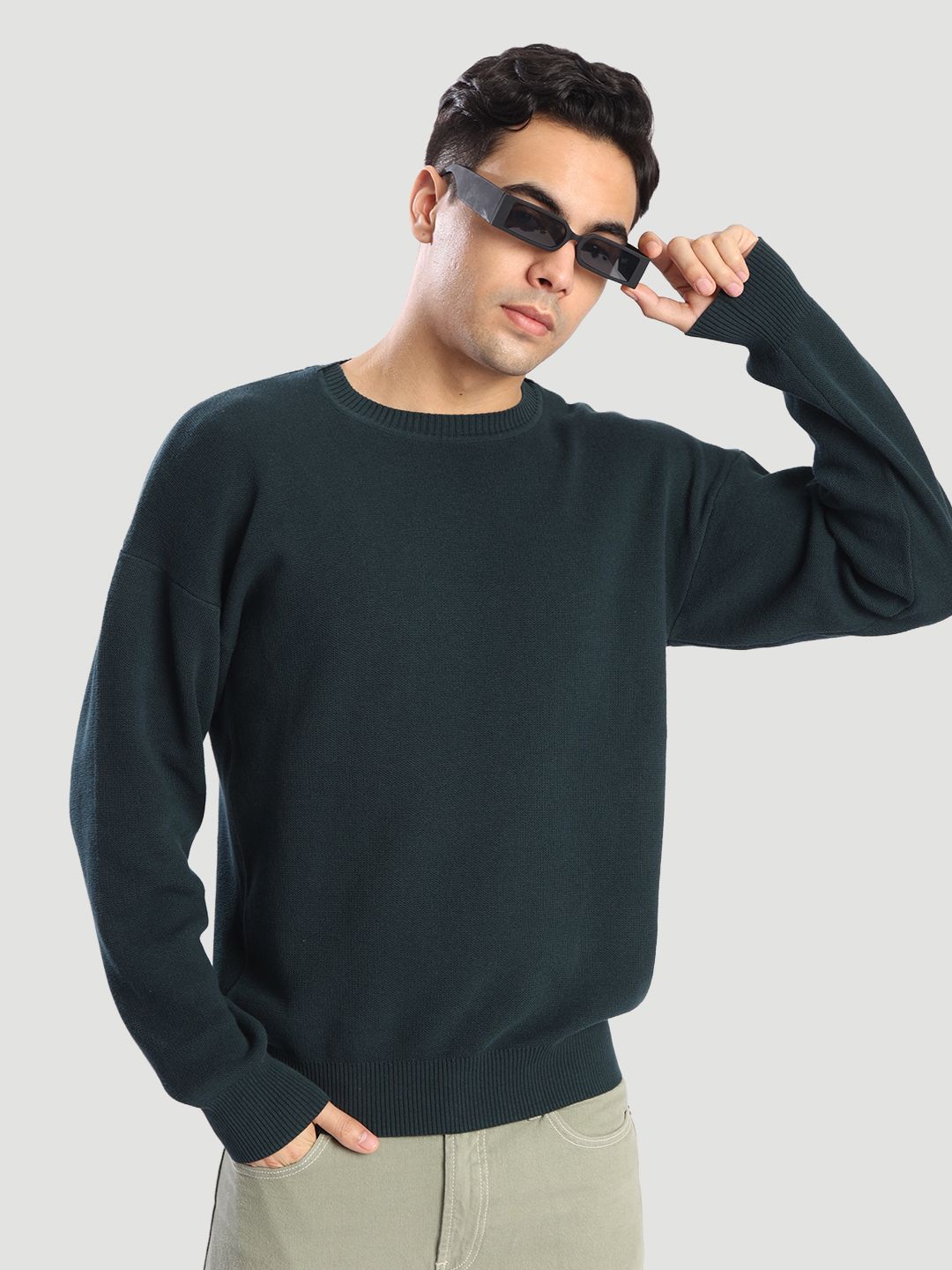Bene Kleed Men Round Neck Full Sleeves Sweater-picture-31