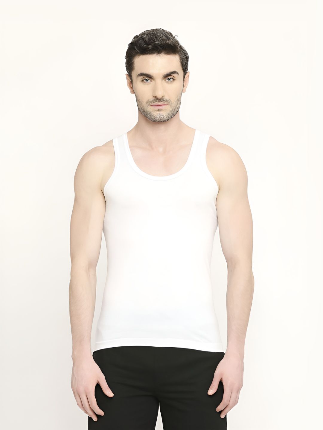 VIP Men Solid Innerwear Vests-picture-22