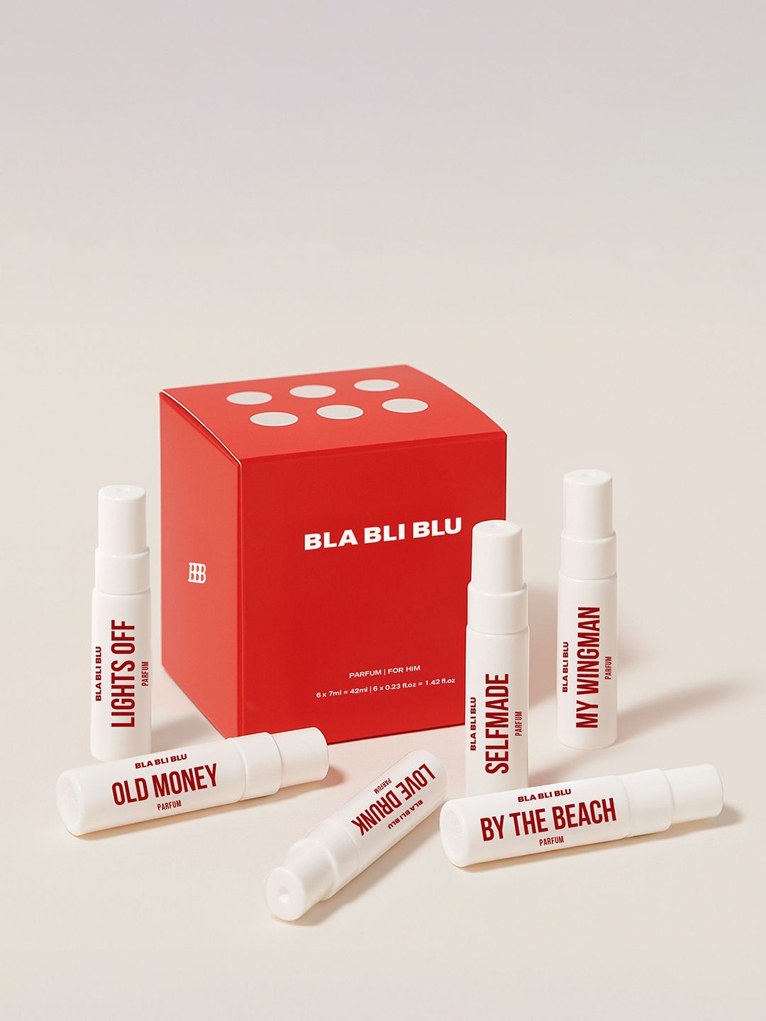 BLA BLI BLU Set Of 6 Men Lights Off, Old Money, Love Drunk, By The Beach Perfume -7ml Each-picture-40