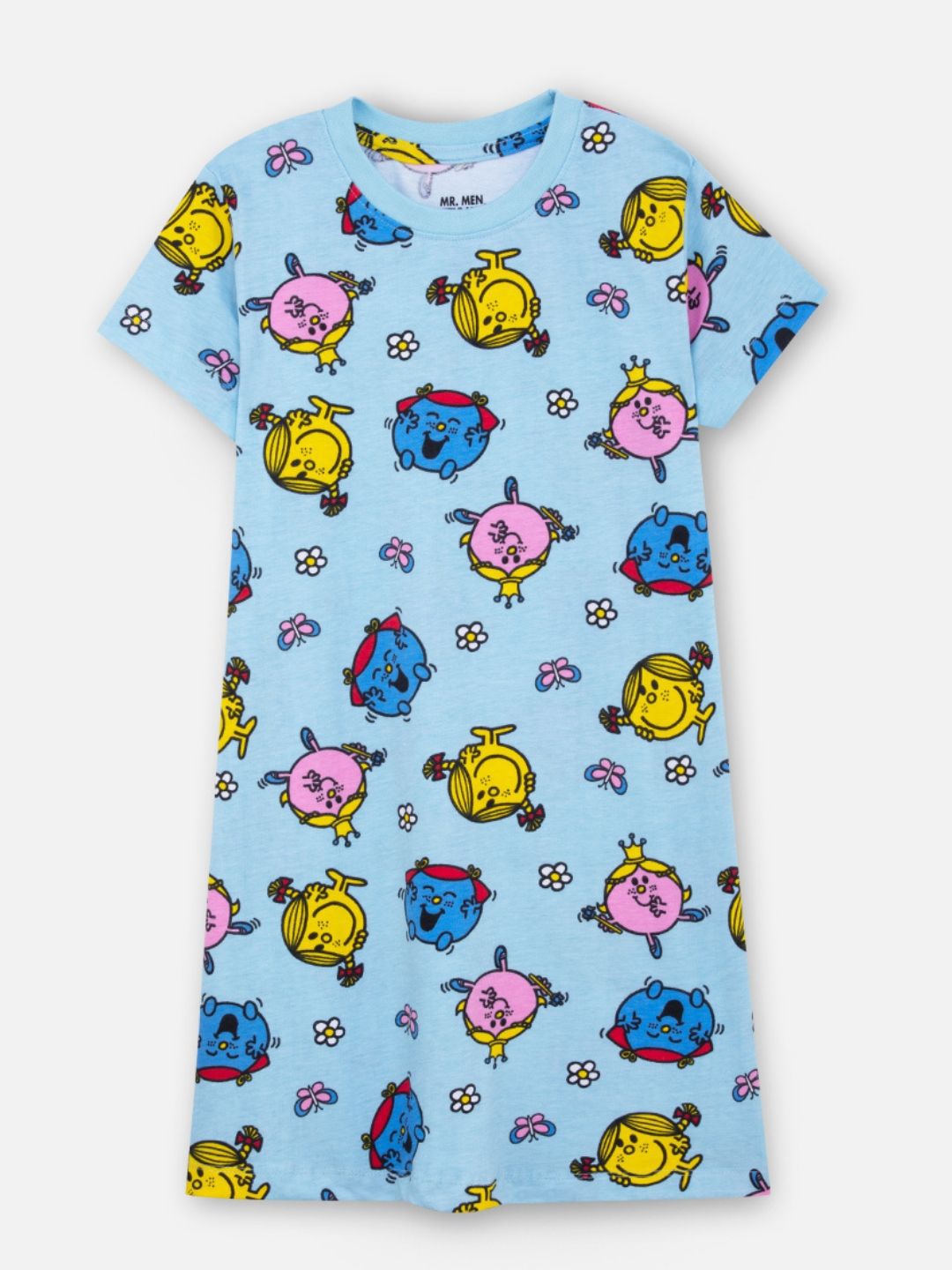 Nap Chief Girls Printed Nightdress-picture-44