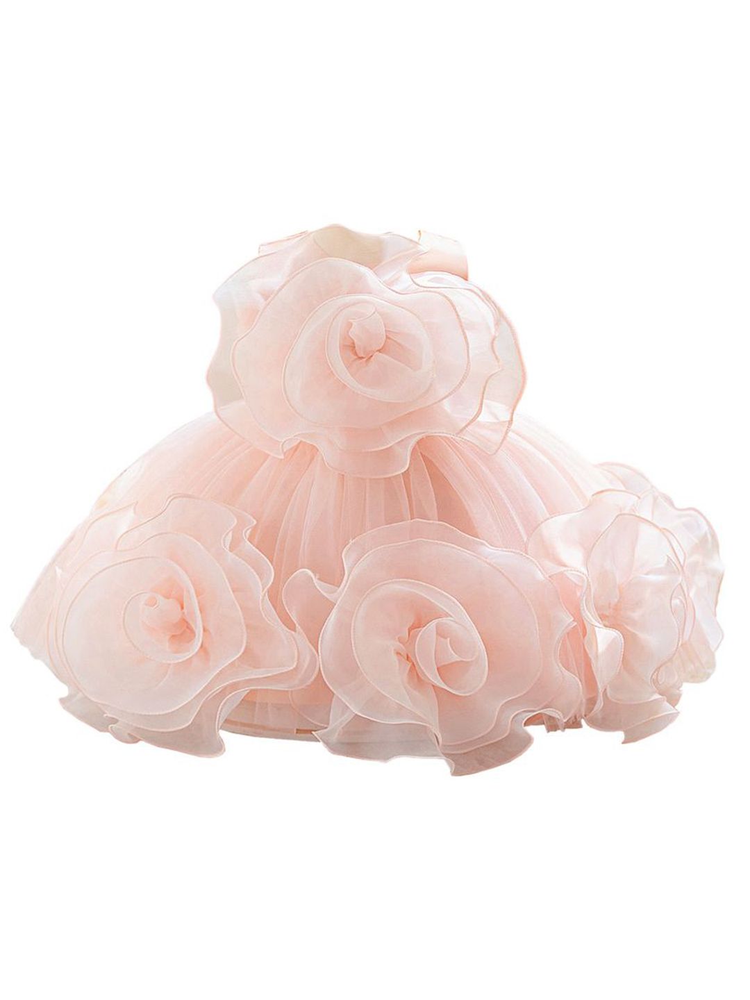 StyleCast x Revolte Girls Applique Georgette Fit & Flare Midi Dress-picture-36