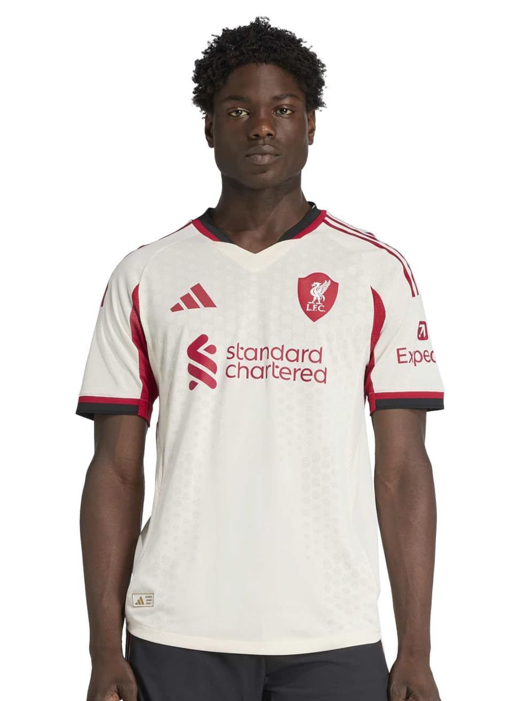 ADIDAS Liverpool FC 25-26 Away Jersey Authentic Slim Fit T-shirt-image-8