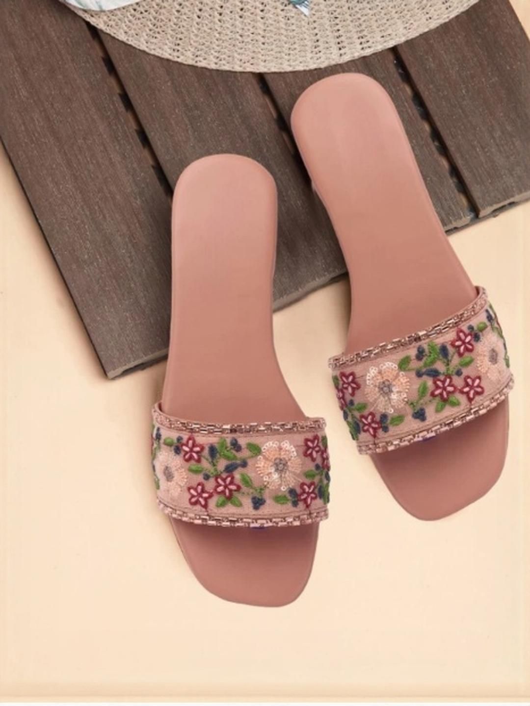 Shozie Women Pink Synthetic Comfort Flats-image-35