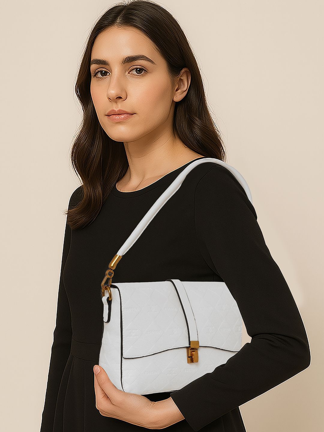 ESBEDA Women Textured Structured Shoulder Bag-picture-18