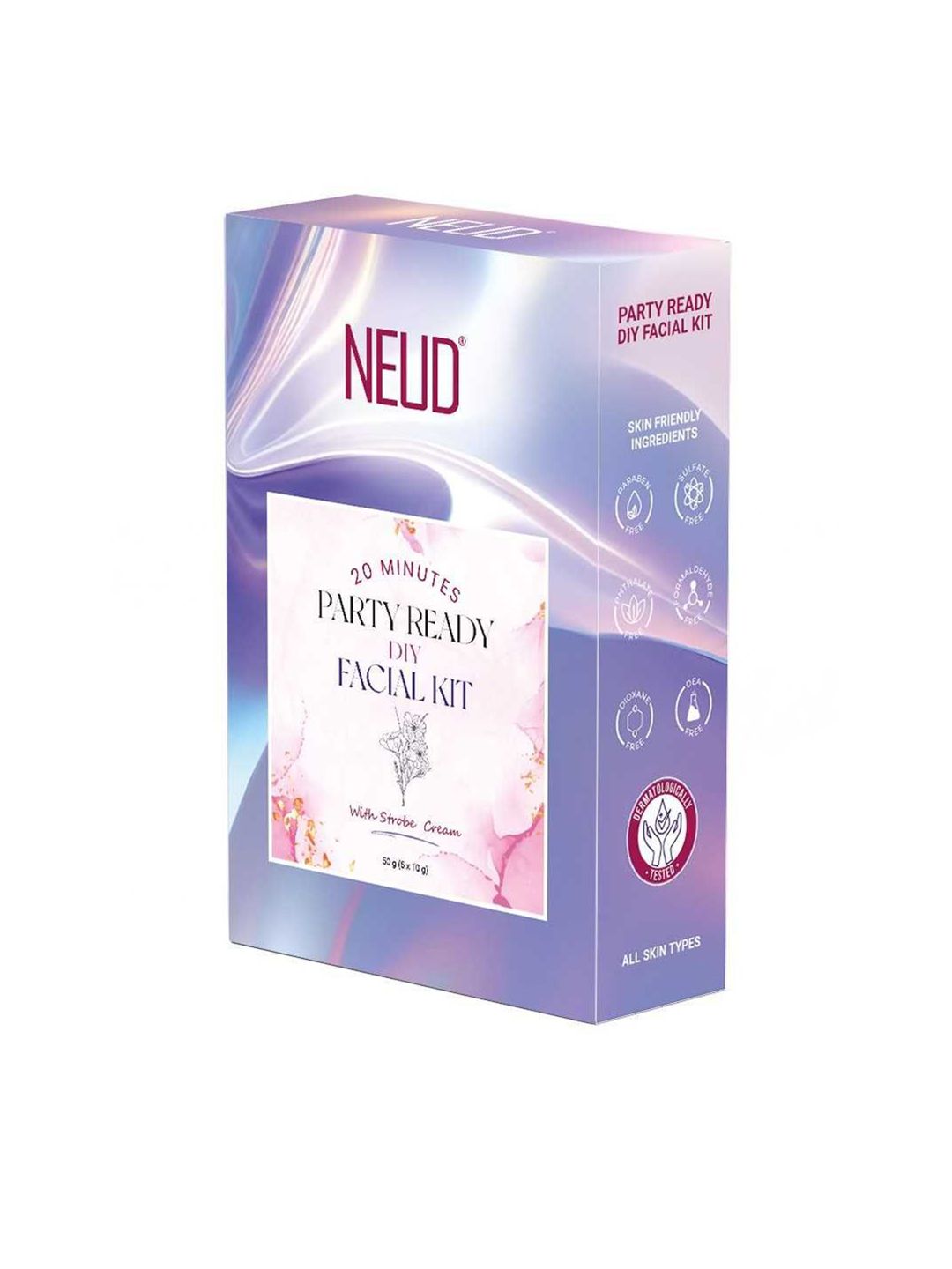 NEUD 20 Minute Party Ready Facial Kit With Strobe Cream - 10 g Each-image-30