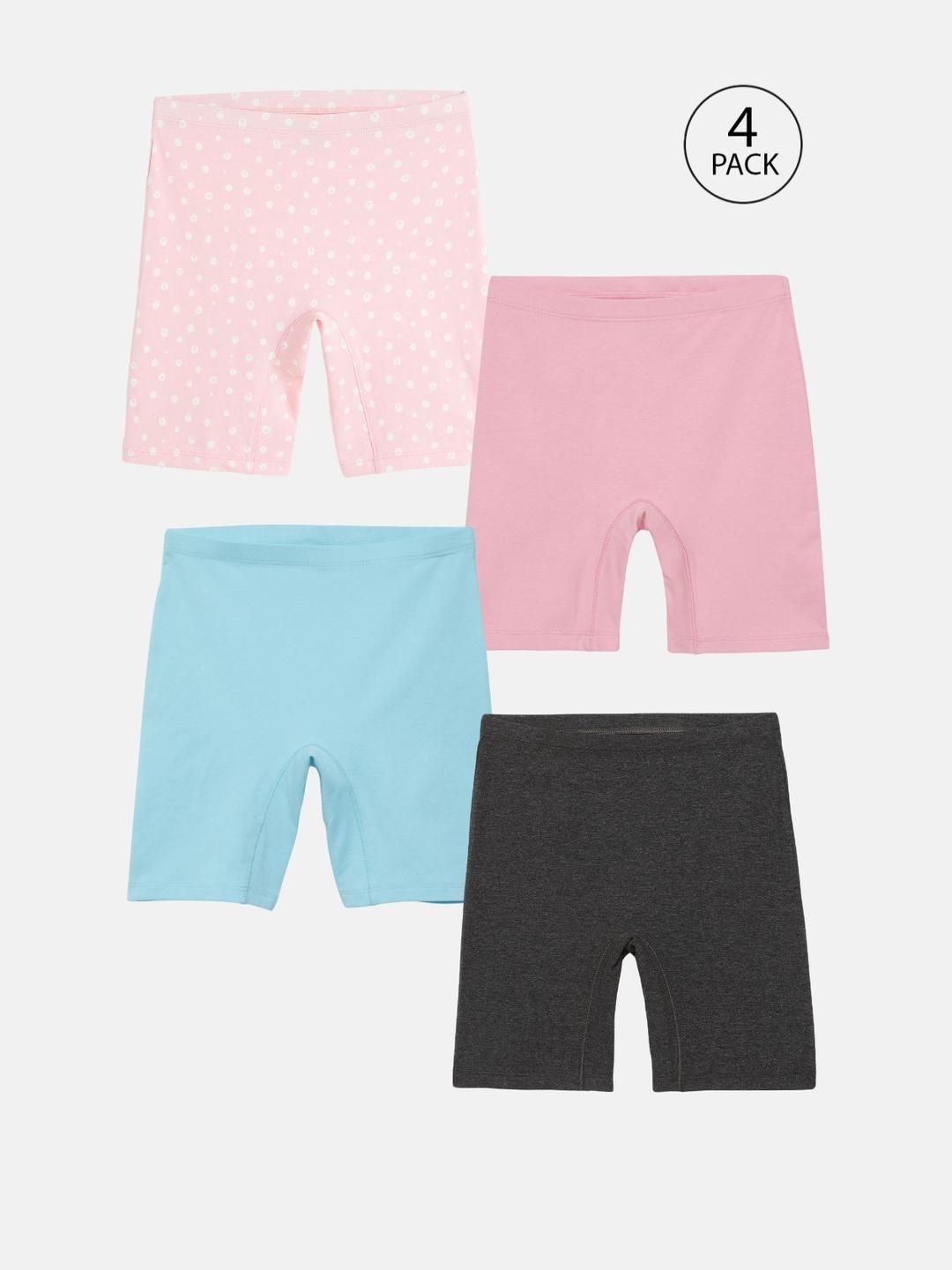 mackly Girls Pack Of 4 Sports Shorts-picture-49