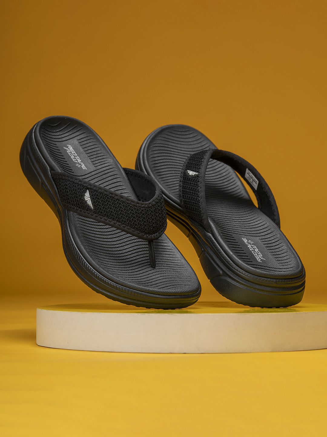 Red Tape Men Self Design Comfort Sandals-picture-31