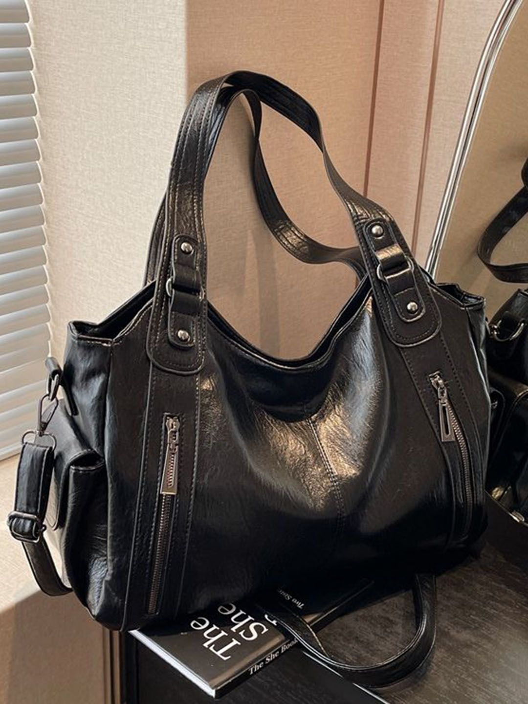 CORSICA Two Handles Structured Handheld Bag-picture-27