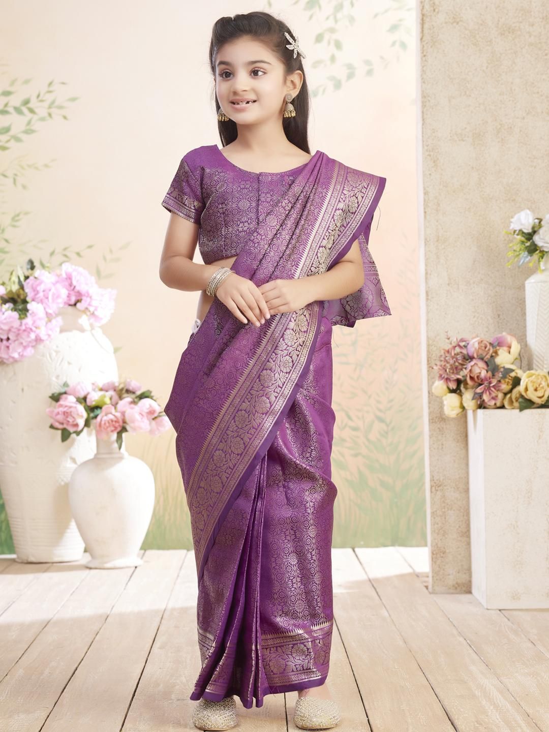 Sangria Purple Pure Silk Sarees-picture-47