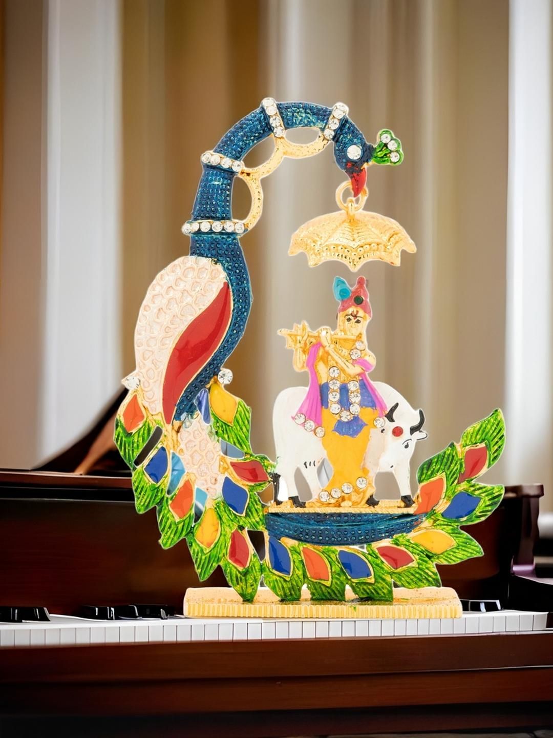 Kulin Multicoloured Metal Religious Figurine Showpiece-picture-34