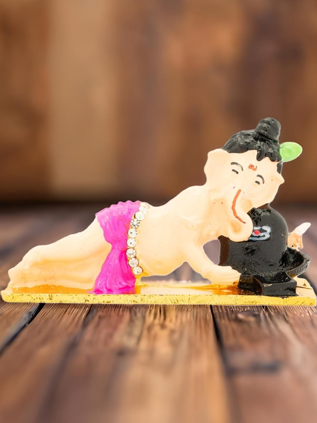 Kulin Multicoloured Ganesha Idol Showpiece-picture-24