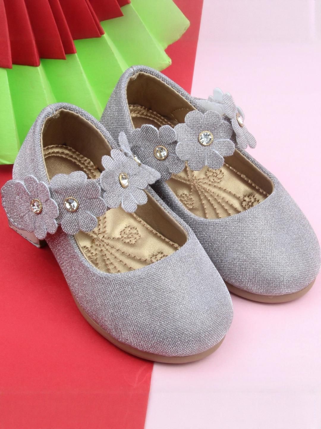 NESKA MODA Infants Girls Pack Of 2 Synthetic Leather Booties-picture-37