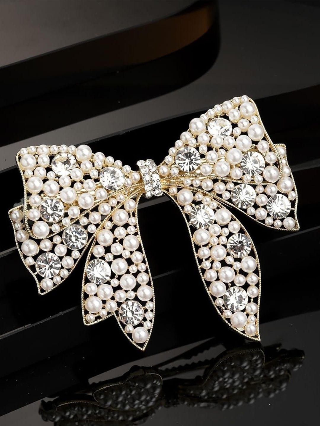 DIVASTRI Women Embellished Alligator Hair Clip-picture-17