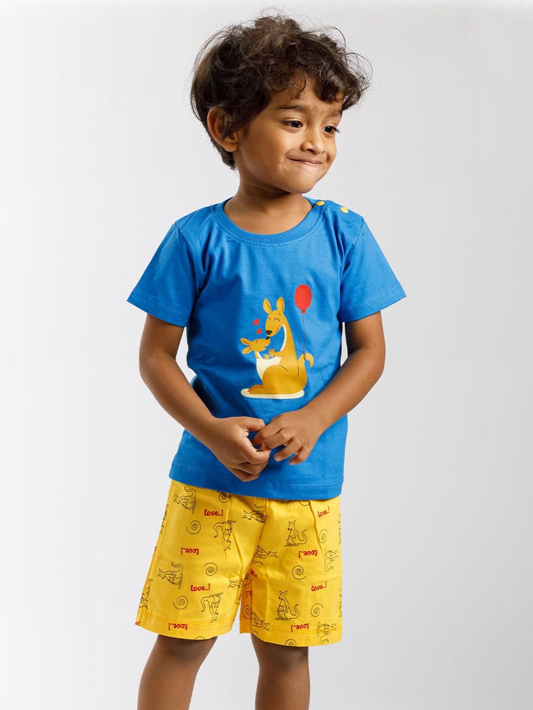 Pubu Boys Printed Pure Cotton Clothing Set-picture-27