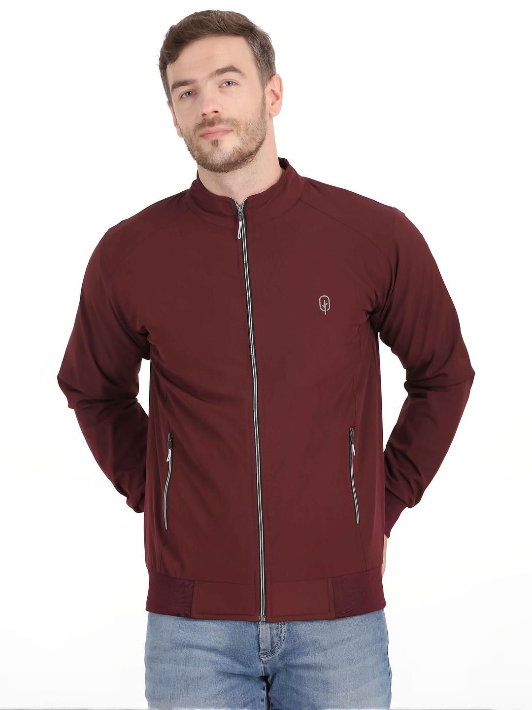 BLUEFICUS Stand Collar Windcheater Outdoor Sporty Jacket-picture-9