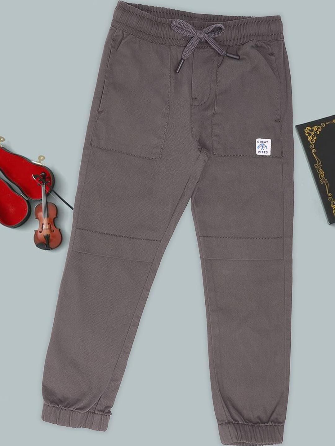 Pantaloons Junior Boys Mid-Rise Joggers-picture-25