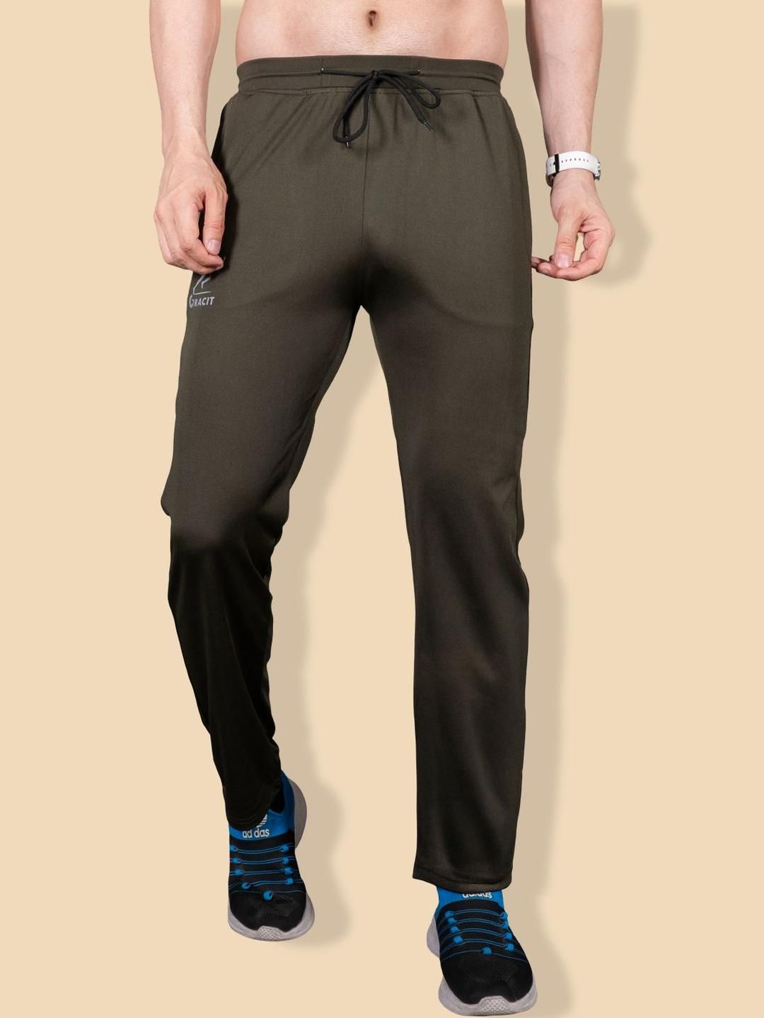 Jinfo Men Relaxed Straight fit Mid-Rise joggers-picture-17