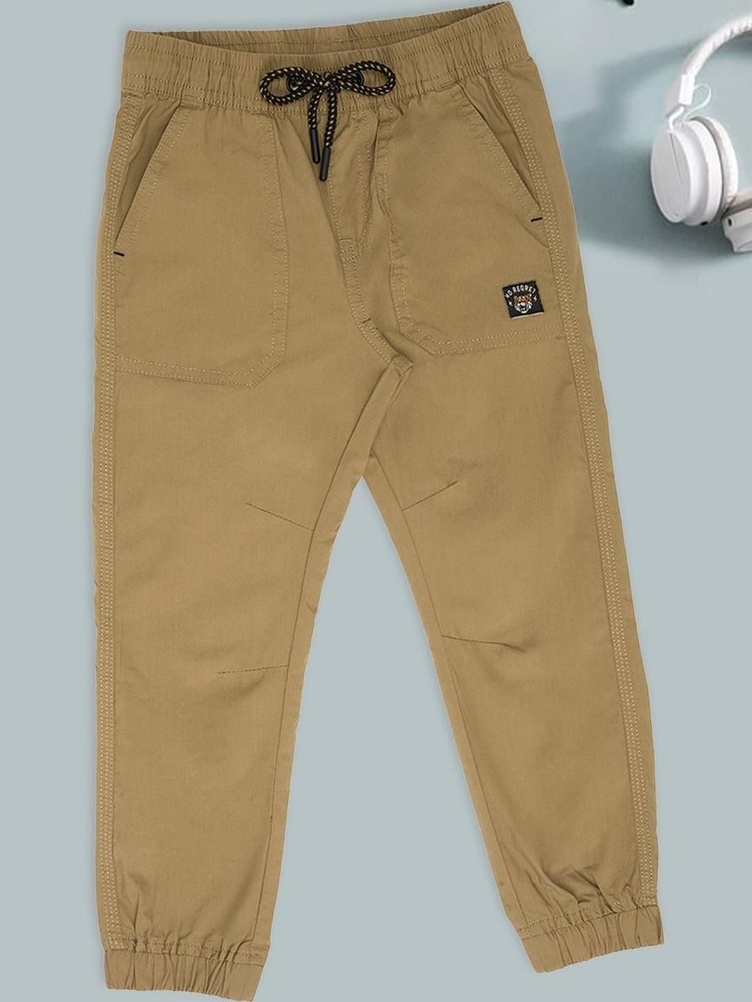 Pantaloons Junior Boys Mid-Rise Pure Cotton Joggers-picture-19