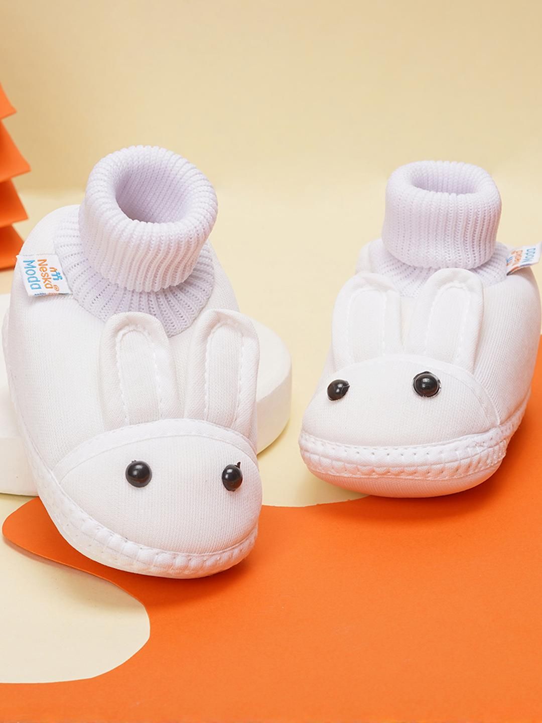NESKA MODA Unisex Kids Cotton Booties-picture-51